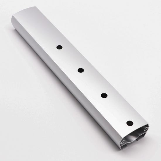 Eloxierter Roségold-Aluminium-Strangpressgriff OEM
