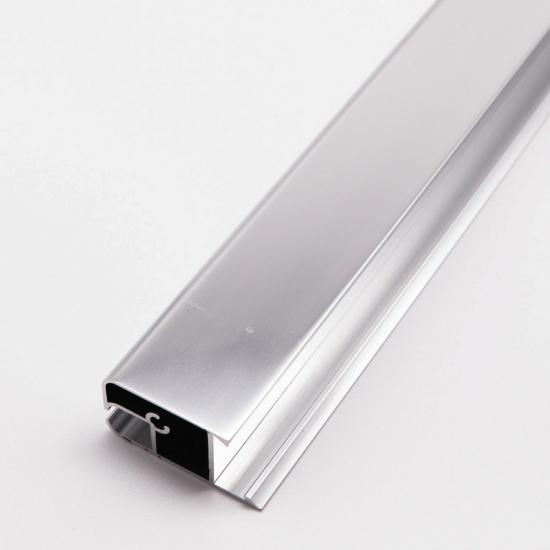 Schwarzes Rundrohr, eloxiertes Rohr, Aluminiumrohrverschraubung, Großhandel