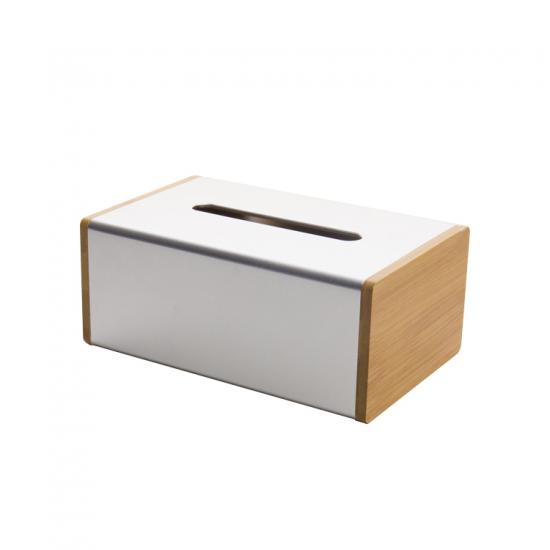Kundenspezifische quadratische Taschentuchbox aus Aluminiumlegierung Fabrik